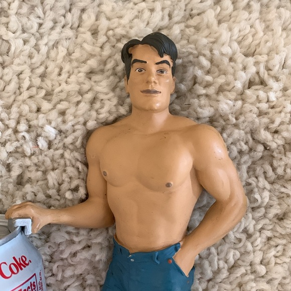 Sexy hunk beer can holder GANZ R. Demars - Picture 3 of 7